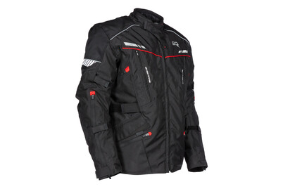 Image of SQ Motorradjacke Voyager schwarz 2XL bei JUMBO