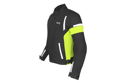 Image of SQ Motorradkurzjacke Trackline schwarz/fluo 2XL bei JUMBO