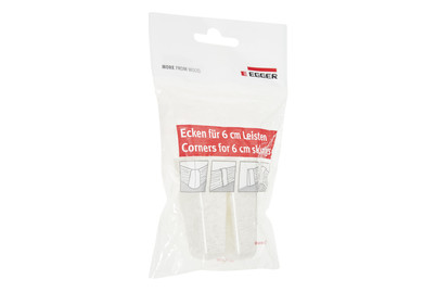 Image of Ausseneck-Element für 6 cm Sockelleisten Eiche Graublau bei JUMBO