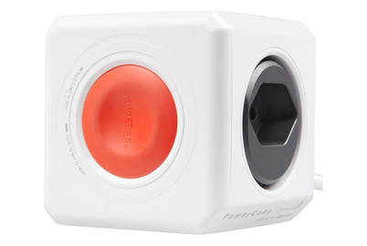 Image of Steckdose Powercube Extended Remote 4 x T13 weiss/orange