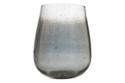Image of Elice Vase Glas D.grau-H19xd16cm bei JUMBO