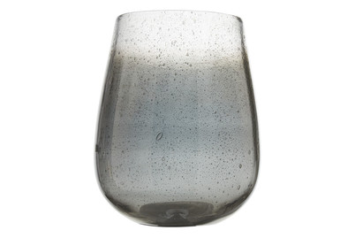 Image of Elice Vase Glas D.grau-H19xd16cm