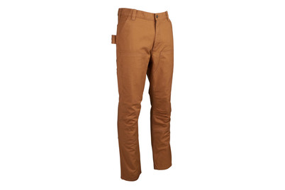 Image of Stretchhose Duck Double Front W34/L32 braun bei JUMBO