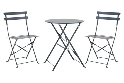 Image of Home and More Balkon-Set Positano Anthrazit bei JUMBO