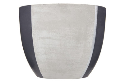 Image of Topf Zinal anthrazit D26 x H21 cm bei JUMBO