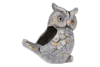 Image of Pflanztopf Eule Magn 30.5x20x31.5cm grau bei JUMBO