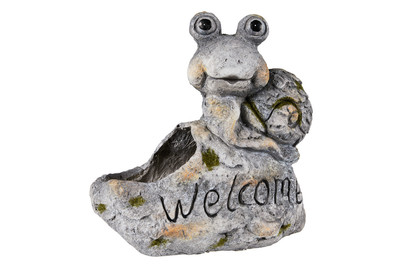 Image of Pflanztopf Schnecke 30x14x31cm grau bei JUMBO