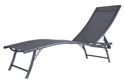 Image of Mood Sonnenliege Taormina Dunkelgrau bei JUMBO