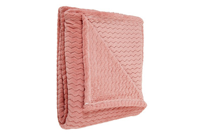 Image of Decke Waves rosa bei JUMBO