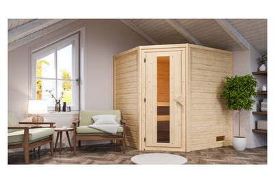 Image of Massivholzsauna Mia bei JUMBO