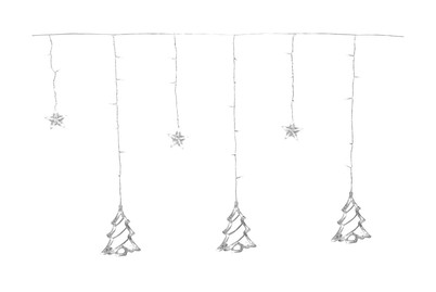 Image of Mood LED Vorhang Bäume bei JUMBO