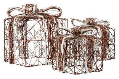 Image of LED Geschenk-Set gold bei JUMBO