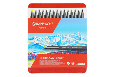 Image of Caran d'ache Filzstifte Fibralo Brush bei JUMBO