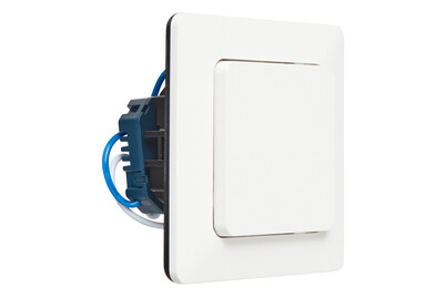 Image of Modino Drucktaster A/R mit Universaldimmer Weiss bei JUMBO