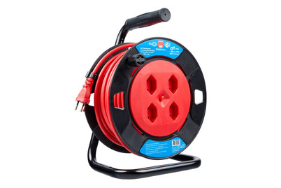 Image of Max Hauri AG Kabelrolle Rot, Schwarz bei JUMBO