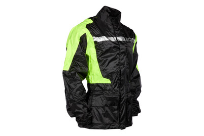 Image of SQ Motorrad-Regenjacke Bristol schwarz/gelb 2XL bei JUMBO