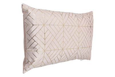 Image of Kissen mit geografischen Muster pink bei JUMBO