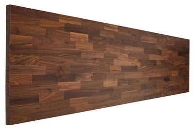 Image of Mood Arbeitsplatte Nussbaum 2460 x 635 x 38 mm bei JUMBO