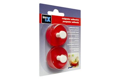 Image of Klebehaken rot 2st Inofix bei JUMBO