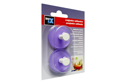 Image of Klebehaken violett 2st Inofix bei JUMBO
