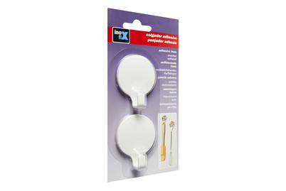 Image of Klebehaken matt weiss Inofix bei JUMBO