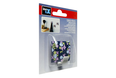 Image of Klebehaken blau mit Blumen Inofix bei JUMBO