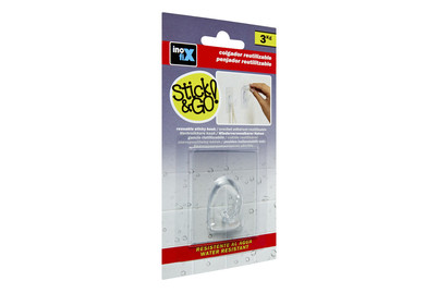 Image of Klebehaken Wieder Verwendbar 3kg Trans bei JUMBO