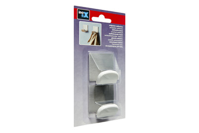 Image of Klebehaken Quadrat. 2st Inofix bei JUMBO