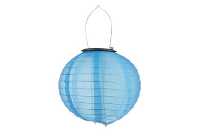 Image of Solar-Laterne Rund Blau bei JUMBO