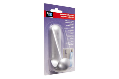 Image of Klebehaken J matt chrome Inofix bei JUMBO