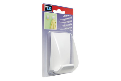 Image of Klebehaken Rechteck. weiss Inofix bei JUMBO