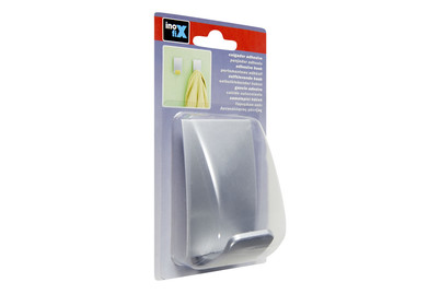 Image of Klebehaken Rechteck. matt chrome Inofix bei JUMBO