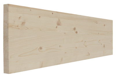 Image of Mood Massivholzplatte Fichte A 2000 x 400 x 38 mm bei JUMBO