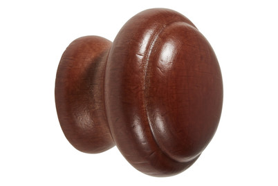 Image of Möbelknopf. Buche. Nussbaum-lakiert bei JUMBO