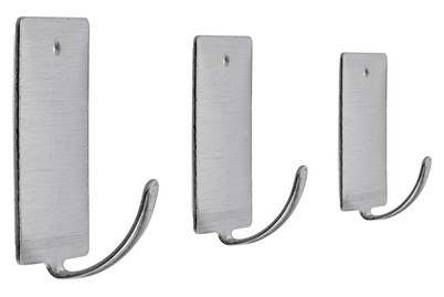 Image of Klebehaken für Schlüssel. Stahl. 3 ST bei JUMBO