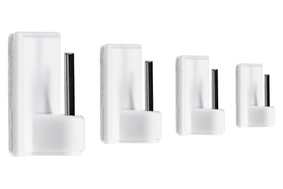 Image of Klebehaken für Vorhangstangen.weiss bei JUMBO