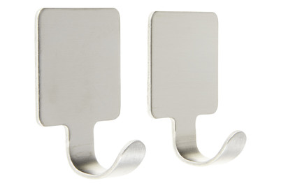 Image of Klebehaken silber 2st Inofix bei JUMBO