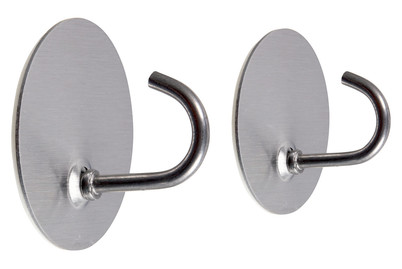 Image of Klebehaken Stahl. 2 ST bei JUMBO