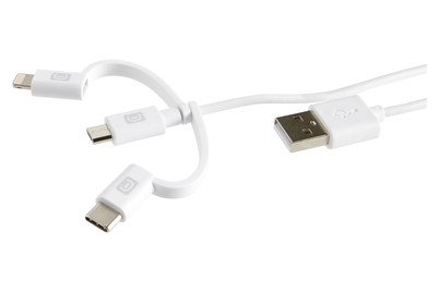 Image of USB-Kabel fürs IPhone weiss bei JUMBO