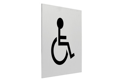 Image of Schild "Wc" (Rollstiuhl) bei JUMBO