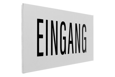 Image of "Schild - ""Eingang"" DE"