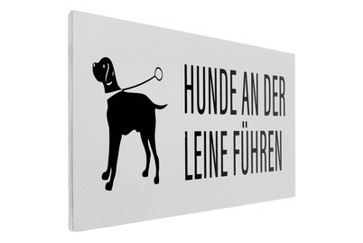 Image of Schild-hunde Bitte An Der Leine Führ bei JUMBO