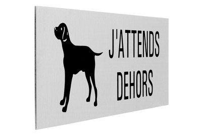 Image of "Schild - ""Ich Warte Draussen"" FR" bei JUMBO