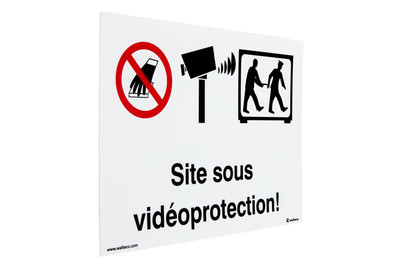 Image of Schild-dieser Bereich Wird Videoüber bei JUMBO