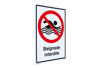 Image of "Schild -""Schwimmen Verboten"" FR" bei JUMBO