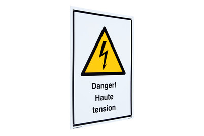Image of Schild Vorsicht Elektrische Spannung bei JUMBO