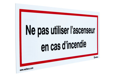 Image of Schild-aufzug Im Brandfall Nicht BenUTZe bei JUMBO