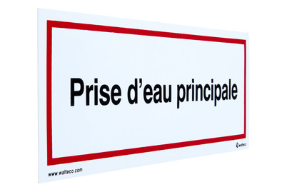 Image of Aufkleber - Hauptwasserhahn bei JUMBO