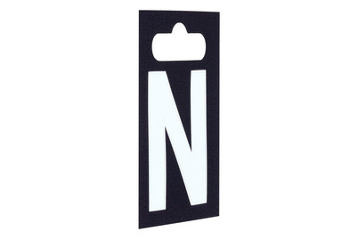 Image of Aufkleber - Buchstabe - N, Weiss bei JUMBO