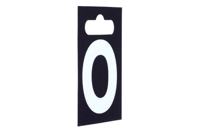 Image of Aufkleber - Buchstabe - O, Weiss bei JUMBO